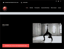 Tablet Screenshot of integratedbodystudio.com